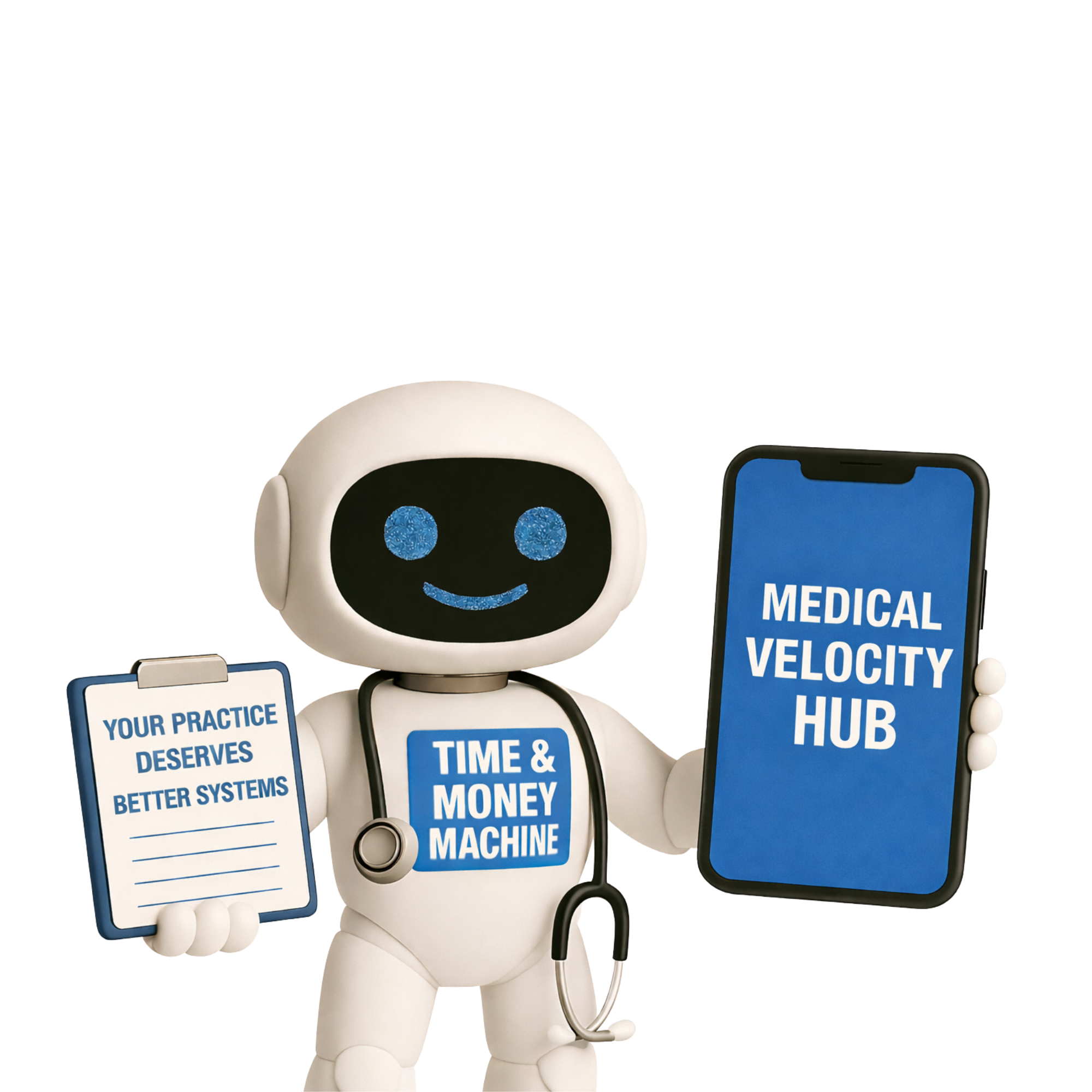 Medical Velocity Hub mascot